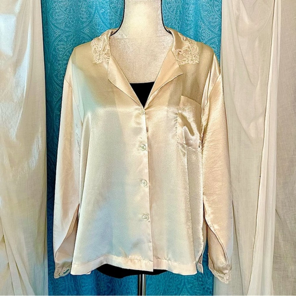 🌟 Oscar de la Renta Pink Label Night Shirt